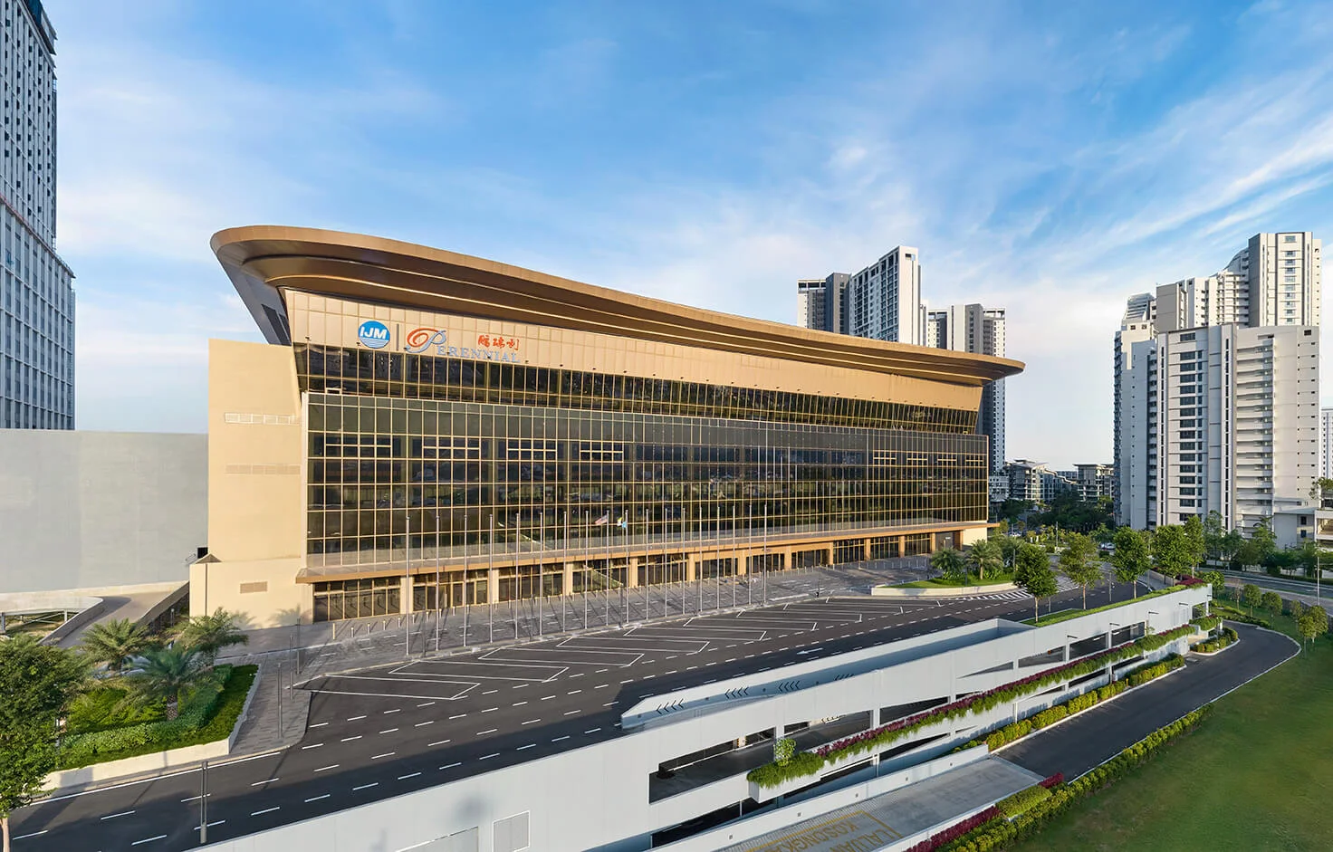 Merione Residences penang Waterfront Convention Centre, artist's impression